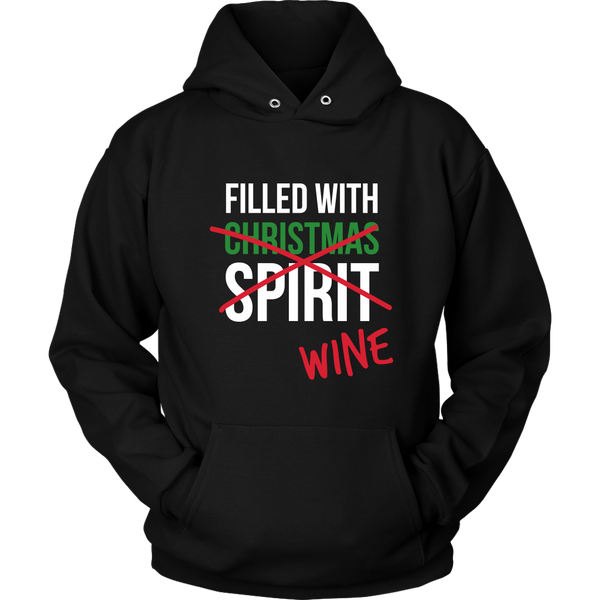 Filled With Wine - Hoodie - Lushy Wino