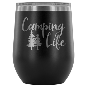 Camping Life - Wine Tumbler - Lushy Wino