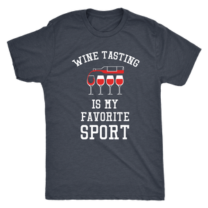 Wine Tasting Is My Favorite Sport - Classic Tee - Lushy Wino