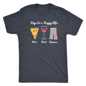 Keys to a Happy Life - Classic Tee - Lushy Wino