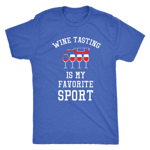Wine Tasting Is My Favorite Sport - Classic Tee - Lushy Wino