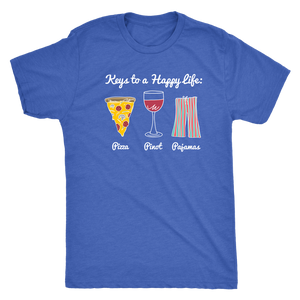 Keys to a Happy Life - Classic Tee - Lushy Wino