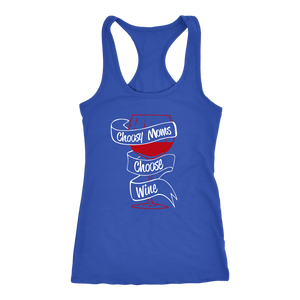 Choosy Moms Choose Wine - Tank Top - Lushy Wino
