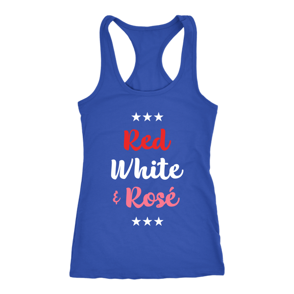 Red, White & Rosé - Tank Top - Lushy Wino
