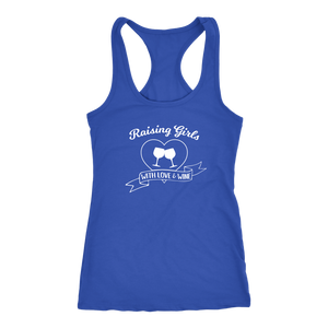 Raising Girls With Love & Wine - Tank Top - Lushy Wino