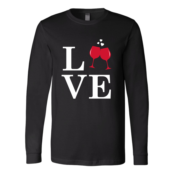 LOVE Wine - Long Sleeve - Lushy Wino