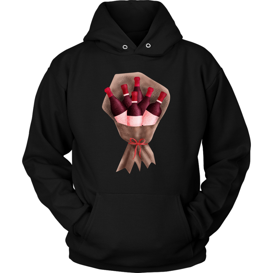 My Favorite Bouquet - Hoodie - Lushy Wino