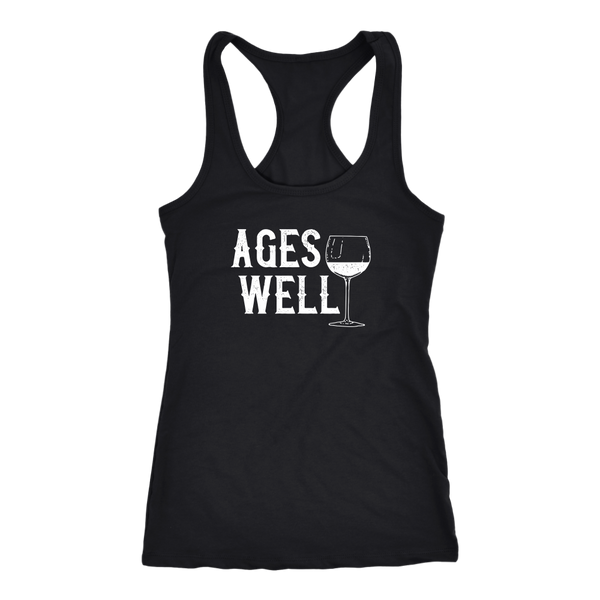 Ages Well - Tank Top - Lushy Wino