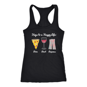 Keys to a Happy Life - Tank Top - Lushy Wino