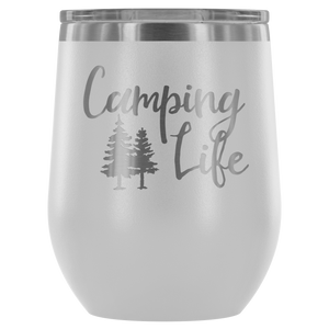 Camping Life - Wine Tumbler - Lushy Wino