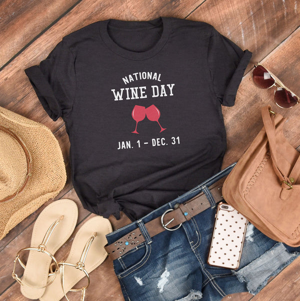 National Wine Day - Classic Tee - Lushy Wino