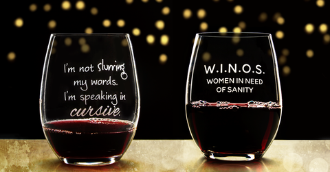 Slurring & WINOS - Stemless Bundle - Lushy Wino