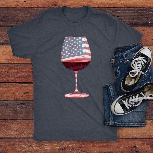 Wine for America - Classic Tee - Lushy Wino