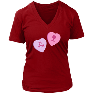 Be Wine - V-Neck - Lushy Wino