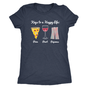 Keys to a Happy Life - Classic Tee - Lushy Wino