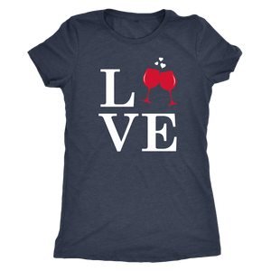 LOVE Wine - Classic Tee - Lushy Wino