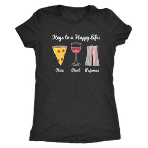 Keys to a Happy Life - Classic Tee - Lushy Wino