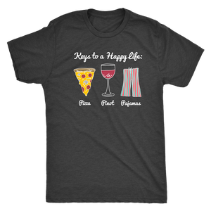 Keys to a Happy Life - Classic Tee - Lushy Wino