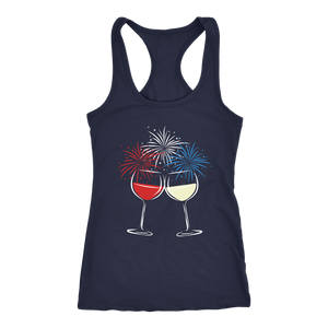 Cheers to Freedom - Tank Top - Lushy Wino