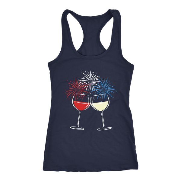Cheers to Freedom - Tank Top - Lushy Wino