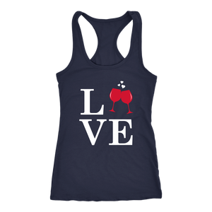 LOVE Wine - Tank Top - Lushy Wino