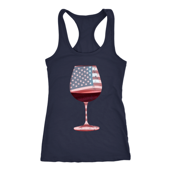 Wine for America - Tank Top - Lushy Wino