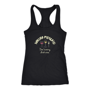 Hakuna Moscato Tank Top - Lushy Wino