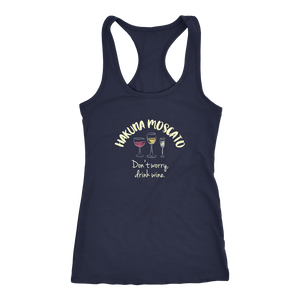 Hakuna Moscato Tank Top - Lushy Wino