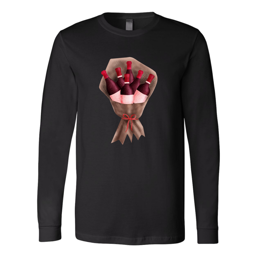 My Favorite Bouquet - Long Sleeve - Lushy Wino