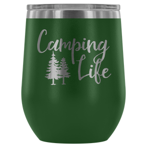 Camping Life - Wine Tumbler - Lushy Wino