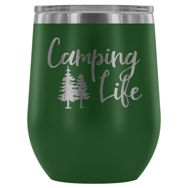 Camping Life - Wine Tumbler - Lushy Wino